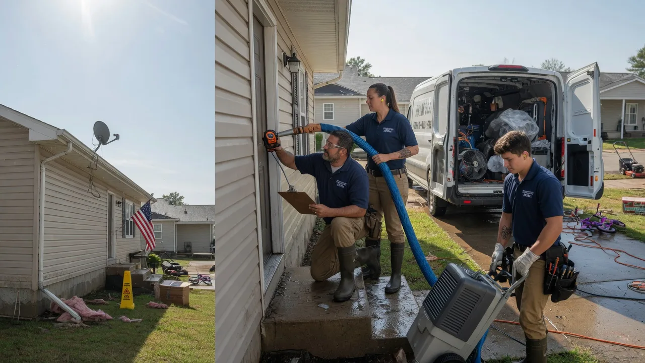 Ceiling Water Damage Restoration in Tipton, MO near me